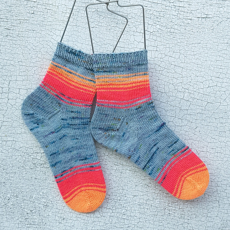 Fluro Sox by Anneknitty