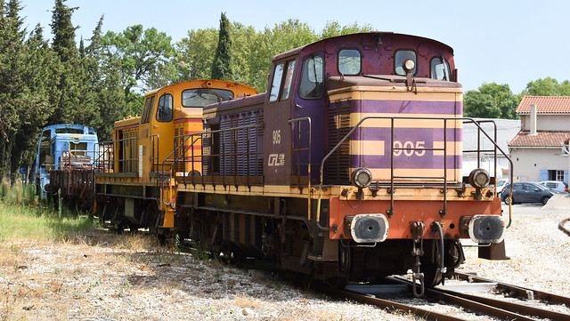 CFL - Luxembourg Diesel engine number along with other Diesel engines in Marseille - France