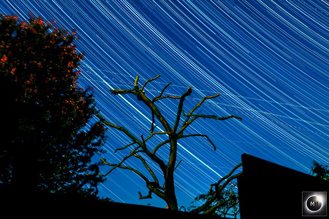 3 Hour 10 Minute Moonlit Startrails 18th/19th August 2019
