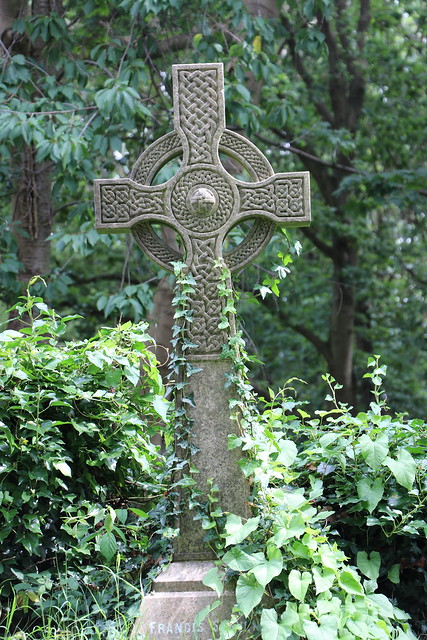 Overgrown Celtic Cross