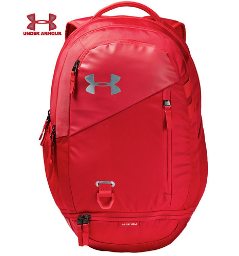 Under Armour UA Hustle 4.0 Backpack Red 