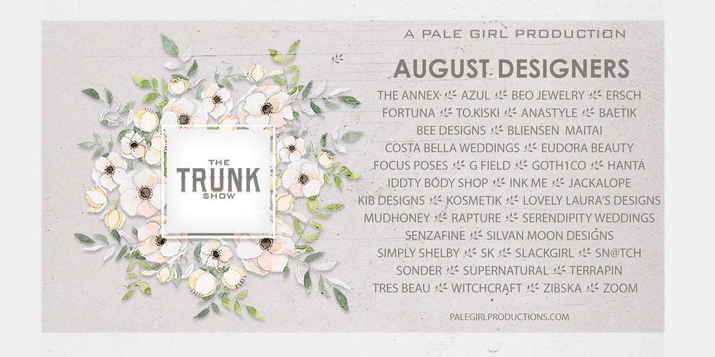 The Trunk Show August 2019 Designers