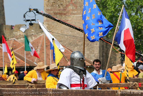 sports armor fight fighting battleofthenations medieval fortress smederevo serbia srbija warriors flags judges helmet