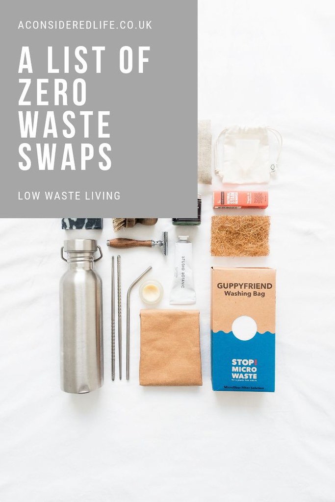A List Of Zero Waste Swaps