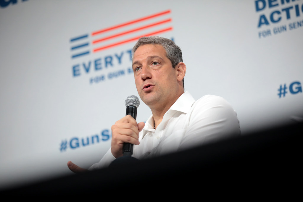 Tim Ryan Sign Tim Ryan | U.S. Congressman Tim Ryan speaking with attendees… | Flickr