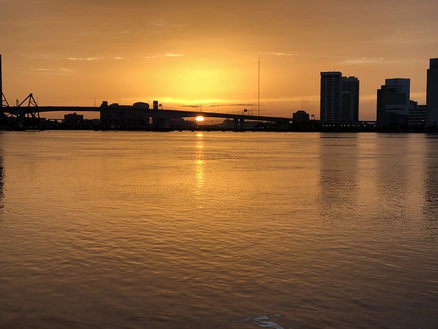 Golden morning on the St Johns