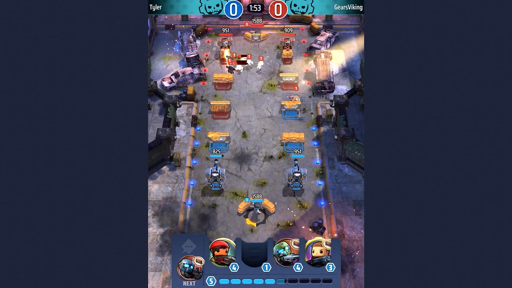 O jogo mobile Gears Pop é grátis e será lançado em 22 de agosto para Android, iOS e Microsoft 10 Mobile. O game traz partidas versus ao estilo Clash Royale. 