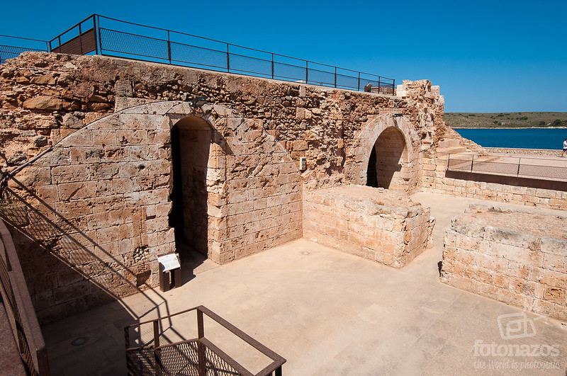 El Castillo de San Antonio en Fornells, Menorca