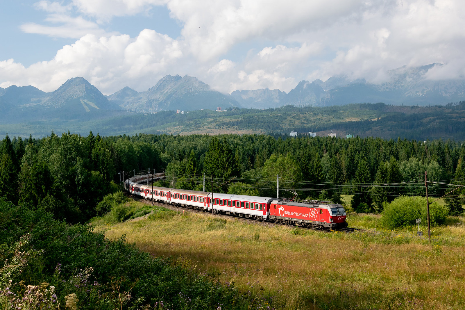 Zug in der Slowakei