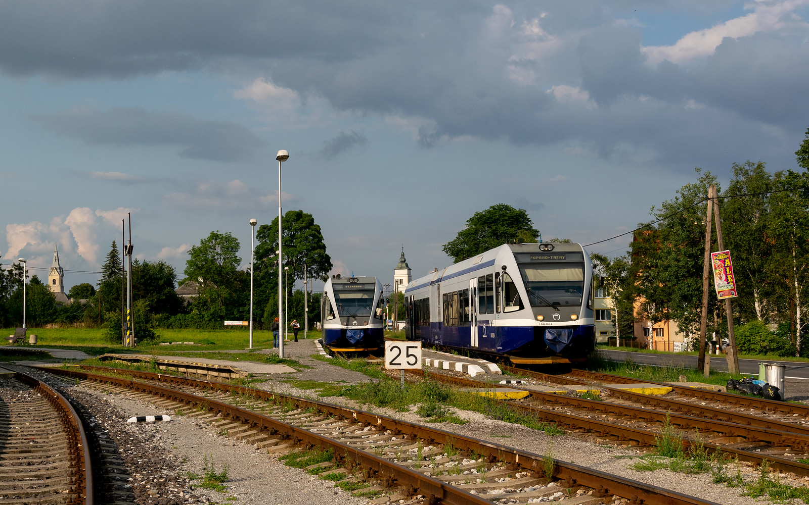 Zug in der Slowakei