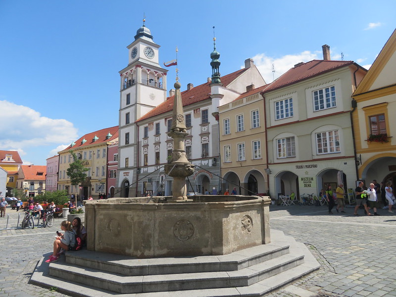 Stadtplatz von Třeboň