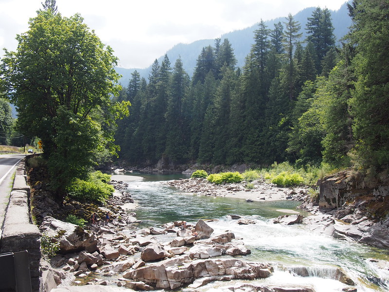 Waterfalls on South Fork Skykomish River: These really captured my imagination!