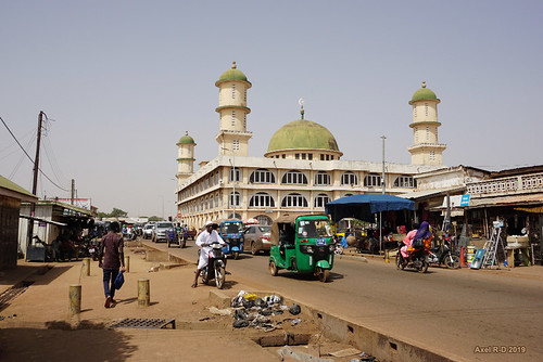 africa afrique bâtiment ghana mosquée