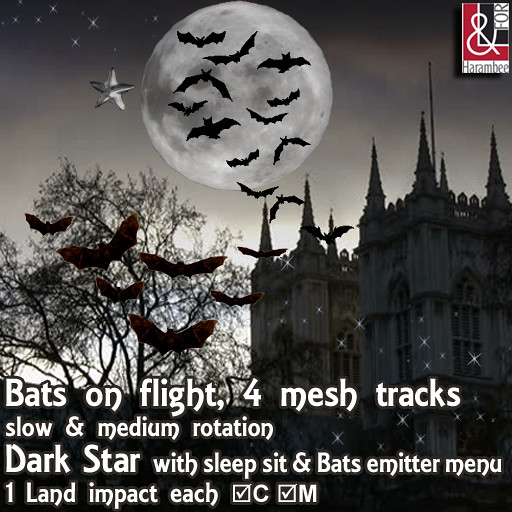 Bats on flight tracks