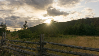 Coucher de soleil, sunset - Parc national du Bic, PQ, Canada - 1728
