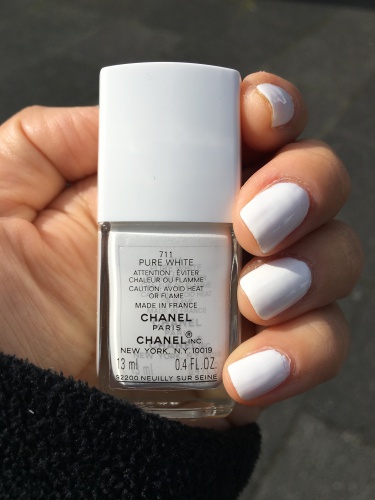 Chanel 167 White Silk Nail Polish