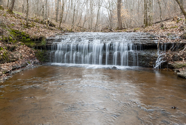 Unnamed waterfall, Stillhouse Hollow Falls State Natural Area, Maury County, Tennessee