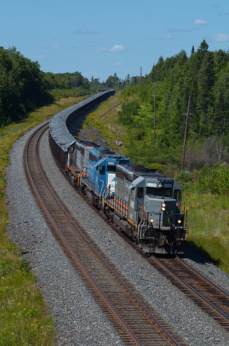 nsm northshore mining north shore silver bay mn minnesota emd 662 sd403 ore iron raw highway 11 train locomotive