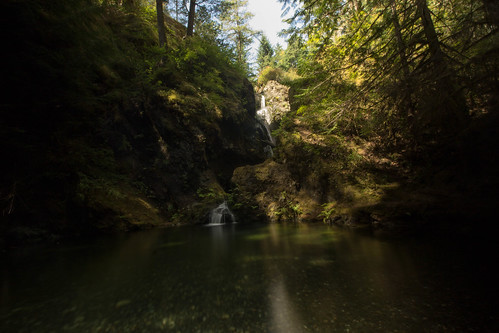waterfall nature landscape canon canada vancouverisland britishcolumbia