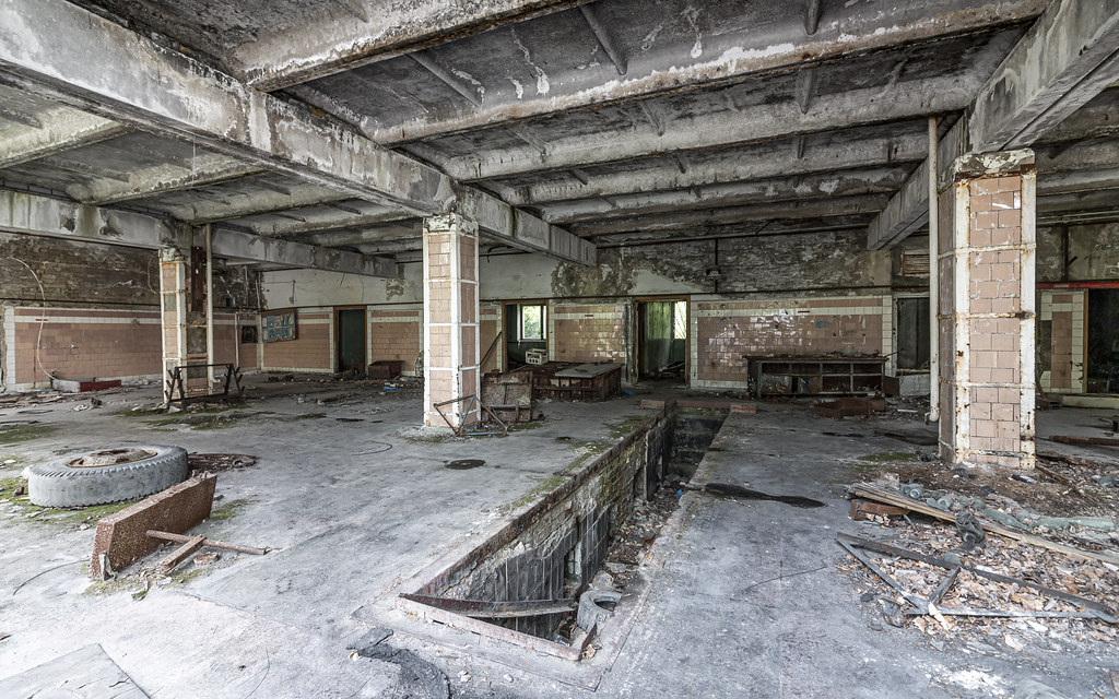 Abandoned garage | Prypiat, Ukraine | Nicky Boogaard | Flickr