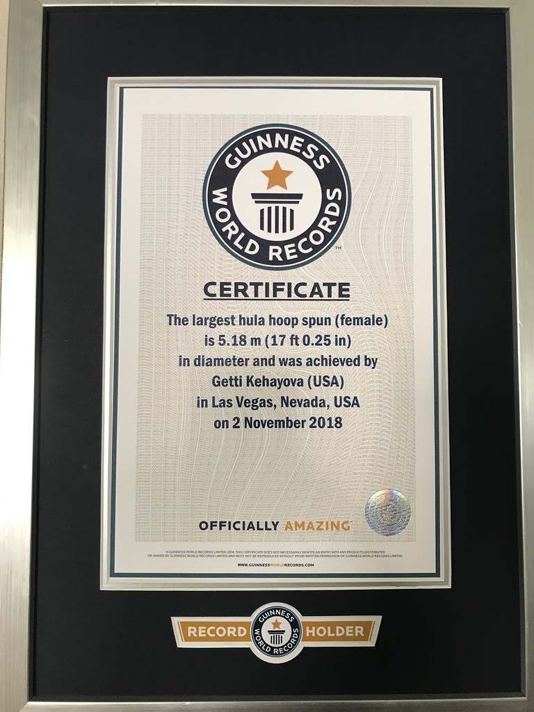 Guinness World Record certificate  getti kehayova  Flickr Regarding Guinness World Record Certificate Template