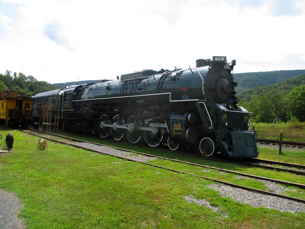 Chesapeake & Ohio 614 Locomotive | Located at the C&O Railwa… | Flickr