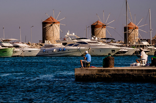 Rhodes harbor