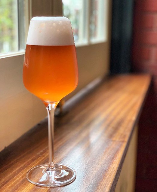 Now on tap in the tasting room... Raspberry Ripasso Glow Up. This latest Glow Up has been refermented and conditioned with second use whole raspberries and lime zest. This is the first time we’ve tried this technique and are very happy with the results; w