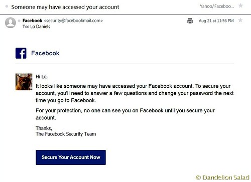 Locked Out on Facebook