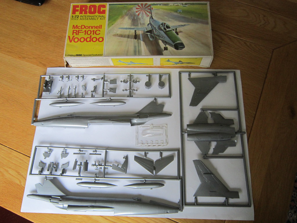 Frog R101 Another Late starter: The RF-101C Voodoo - FROG Squad GB - Britmodeller.com