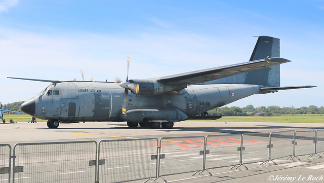 TRANSALL C-160R ARMEE DE L'AIR R202 64-GB A L'AEROPORT DE LANNION (LFRO-LAI)   LE 23 08 2019