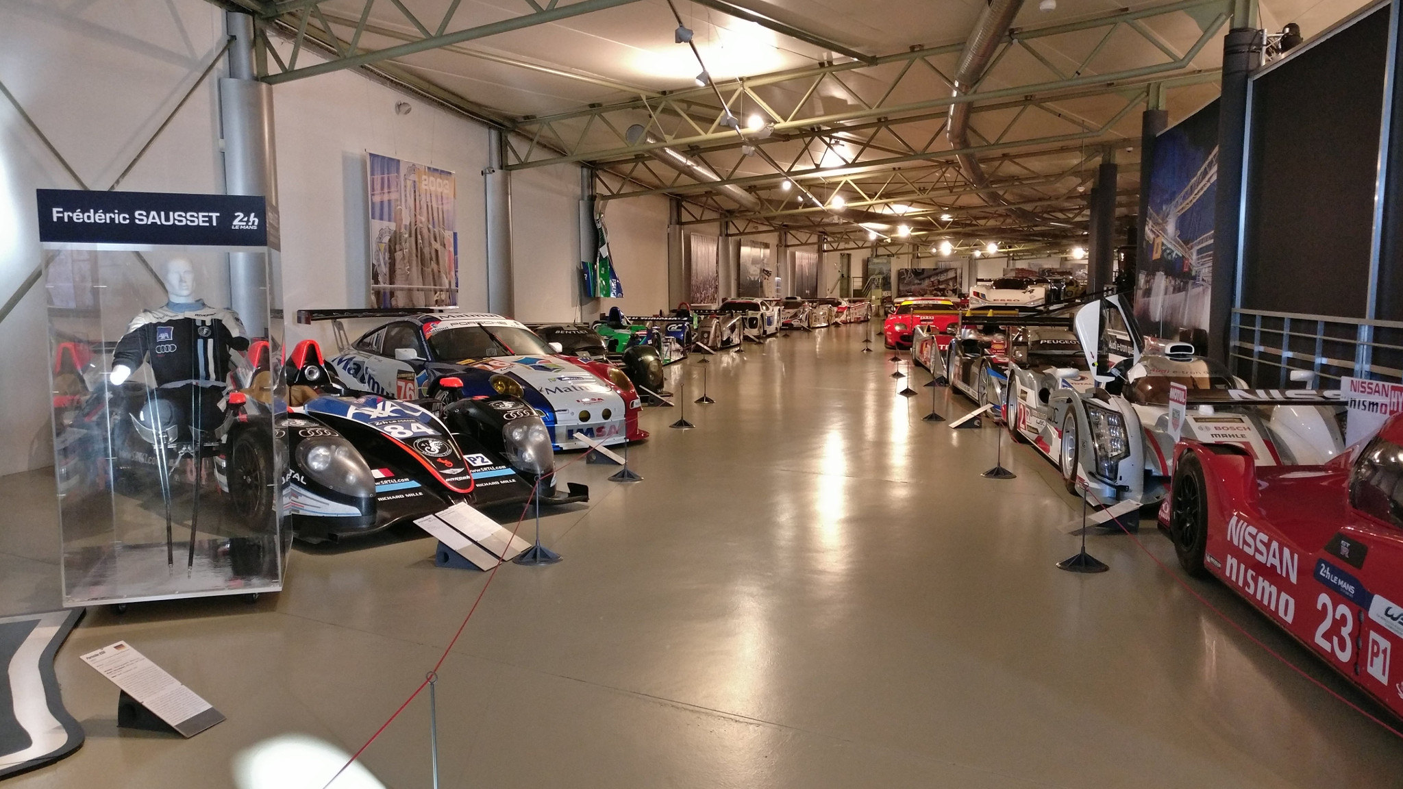 The last items in the collection of the Museum of the 24 Hours of Le Mans