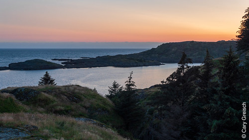 The coast at Sogndalsstranda after sunset (Rogaland, Norway) (02/08/2019 -03) by Cary Greisch, Sokndal, Rogaland, Norwaycarygreisch nor norway rogaland sogndalsstranda sokndal