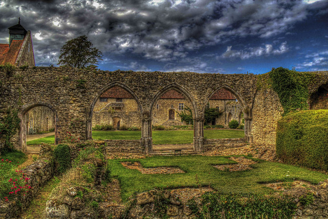 Remains of a Cistercian abbey,