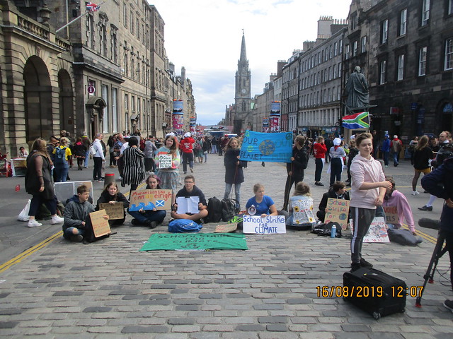 Edinburgh Strike 16th of August 2019