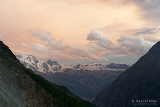 20190805-41-Haute Route day 11 - Sunset from Europahutte