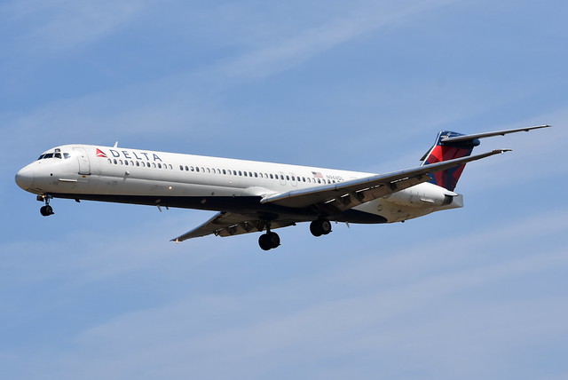 Delta Air Lines - McDonnell Douglas MD-88 - N968DL - Baltimore-Washington International Airport (BWI) - April 6, 2019 228 RT CRP