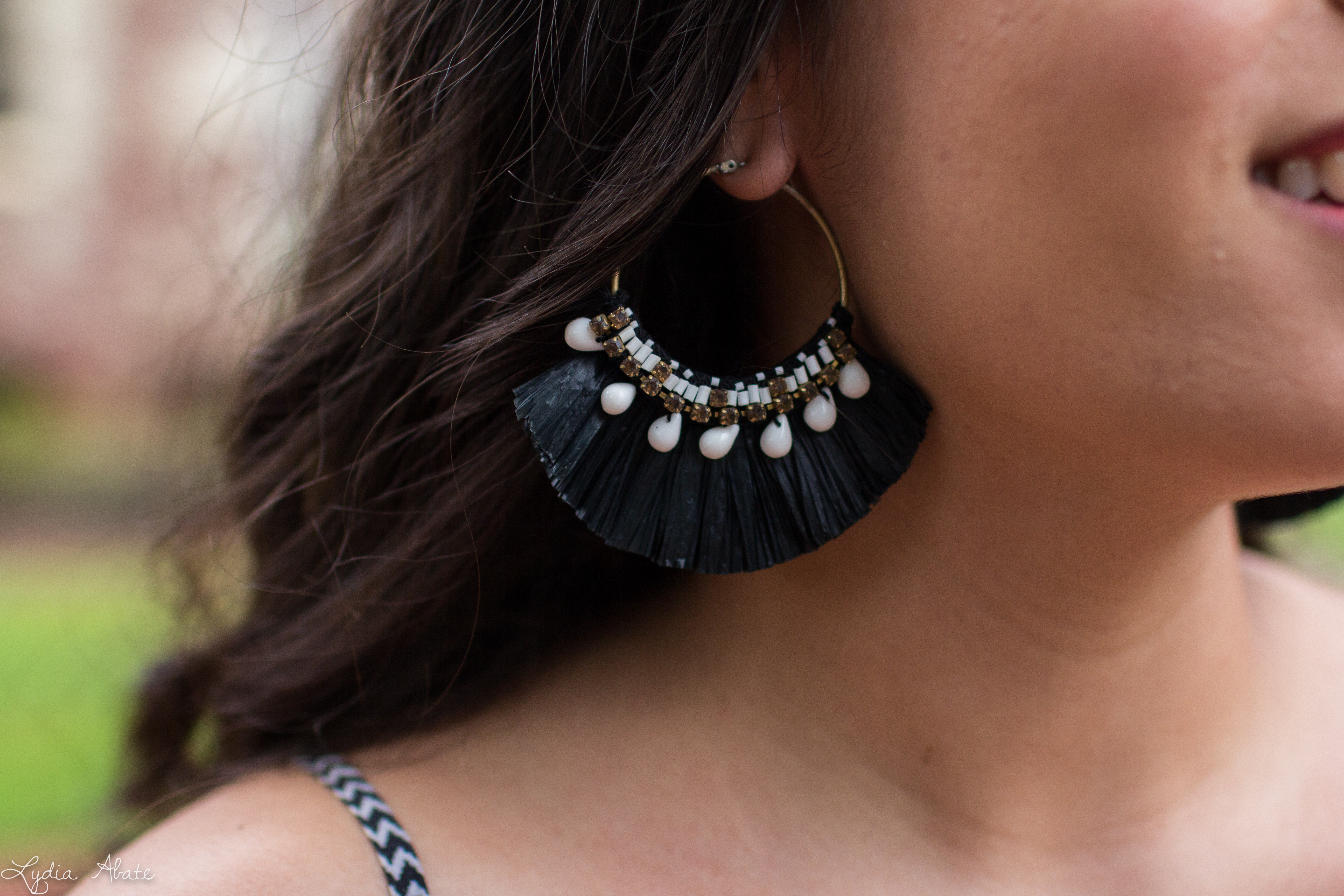 black and grey printed maxi dress, straw box bag, raffia earrings-15.jpg