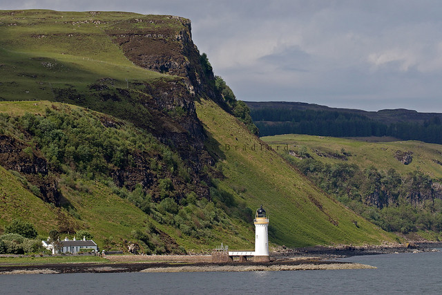 Rubha nan Gall Lighthouse, Tobermory, Isle of Mull.