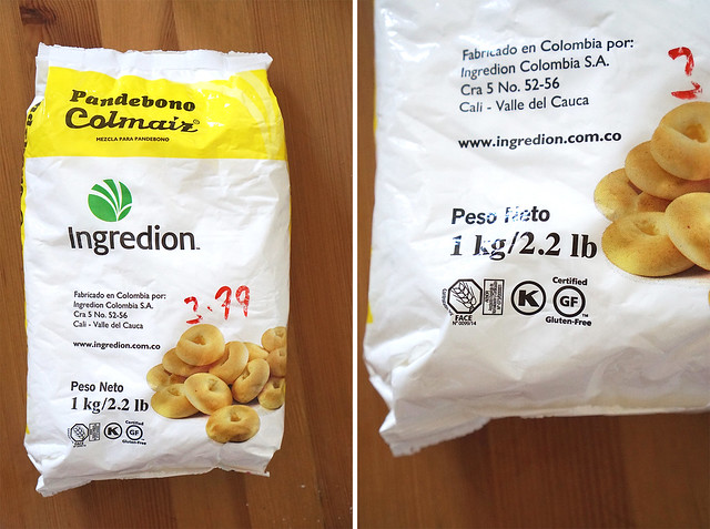 Ingredion Colmaiz pandebono flour blend - Certified gluten free