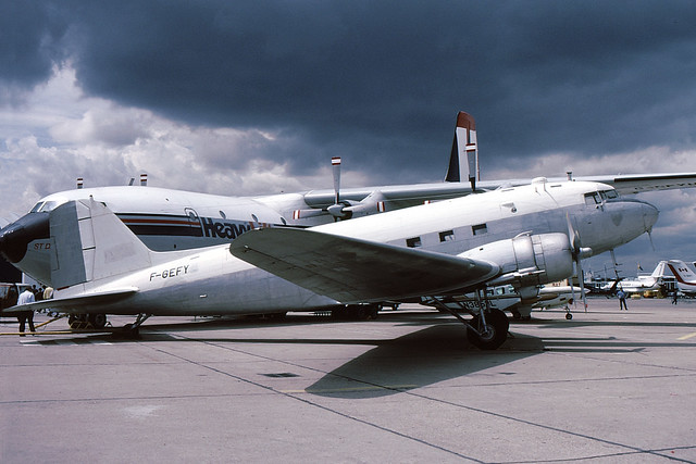 F-GEFY Douglas C-47B-1-DK Dakota Aero Stock