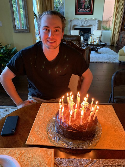 Celebrating Jack's birthday