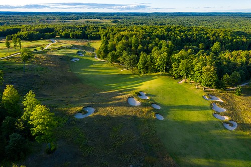 golf golfcourse goldenhour linksgolf golfing kingsley puremichigan michigan