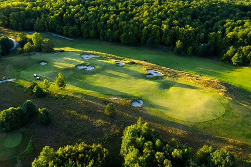 golf golfcourse goldenhour linksgolf golfing kingsley puremichigan michigan