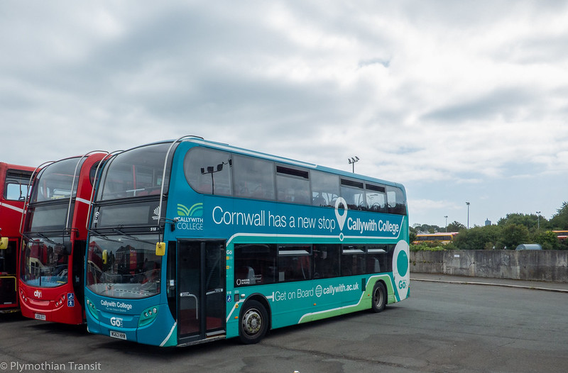 Plymouth Citybus 518 WG63HHW