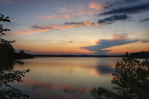 lakecrabtree northcarolina sunsets rt