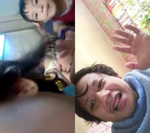 Aug 26 2019 videocall. Kulit kulit ng kga anak ko. Stay healthy and mababait. Wag kau magaaway ha. Iloveyou | by dray_ef