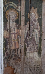 Hempstead screen: St George and St Erasmus