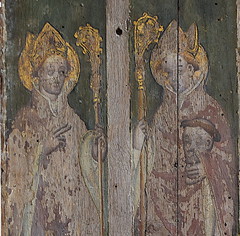 Hempstead screen: St Theobald and St Denis