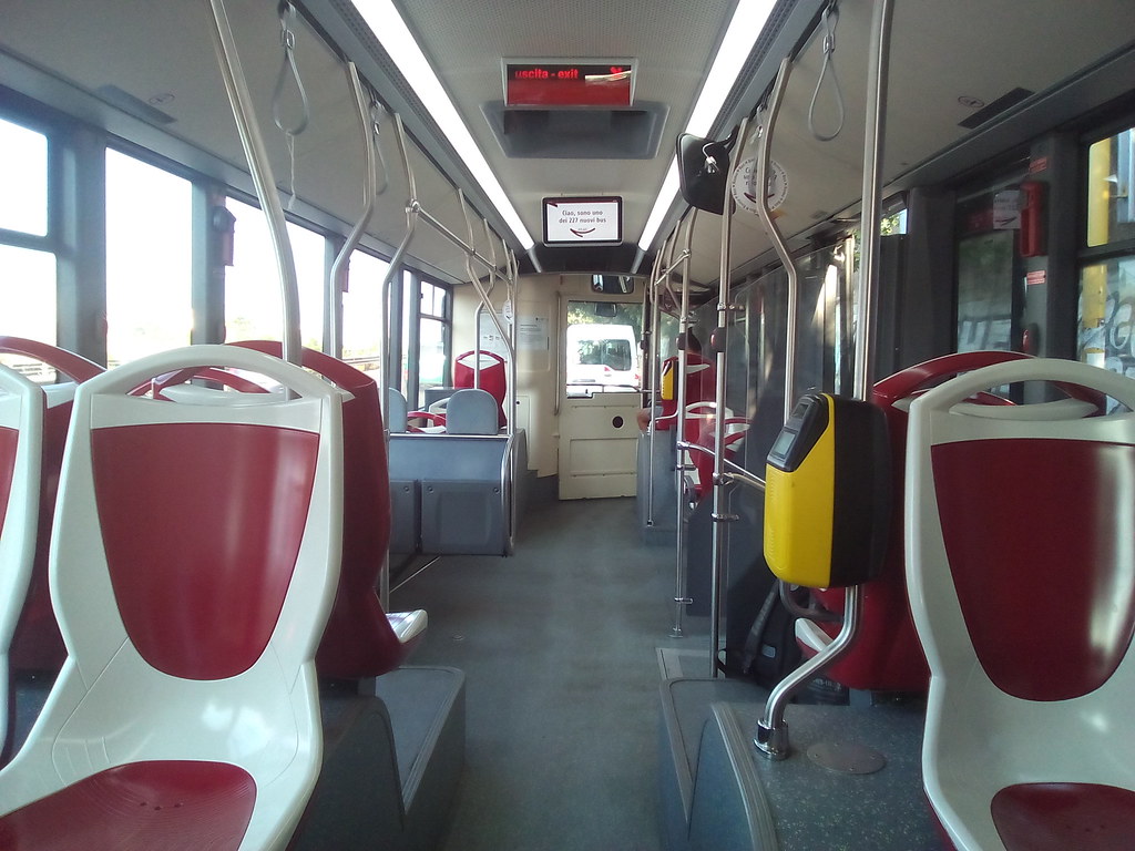 nuovo autobus atac roma sulla linea 544